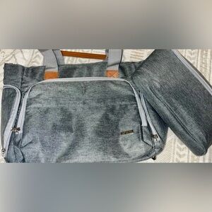 Stylish Gray Kids' Accessory Bag Set